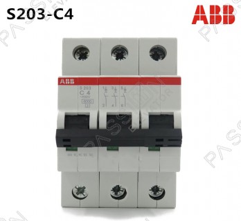 ABB Elevator Circuit Contactor S203-C4 3P 4A
