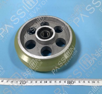 Elevator Guide Shoe Wheel D=160mm