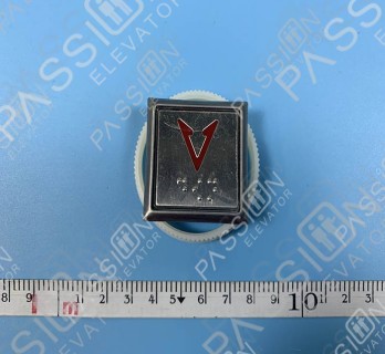 BST Elevator Push Button  A4J18481 Red Light