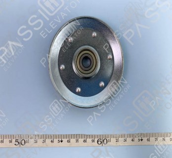 Elevator Wire Rope Pulley 90*11*6200